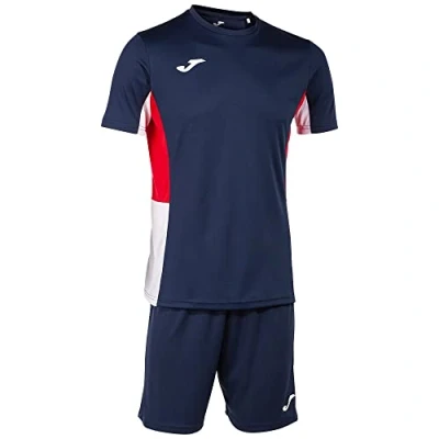 Abbildung von Joma Set mann Danubio II marineblau rot weiss