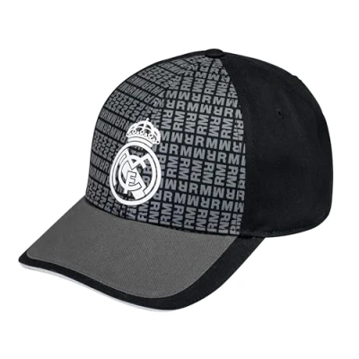 Abbildung von Real Madrid Kinderkappe Offizielle Fußball Kollektion Größe verstellbar, blau, One size