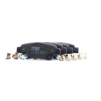 Abbildung von TRW COTEC GDB3446 Bremsbelagsatz mit akustischer Verschleißwarnung Bremssattelschrauben Zubehör HONDA: CR V 4, 3