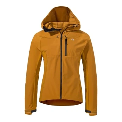 Abbildung von Schöffel BIKE Hybrid Style Salza WMS Regenjacke / wasserabweisende Jacke, Damen, Größe: 38, Gelb