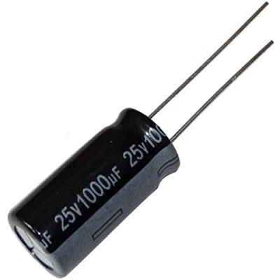 Abbildung von AERZETIX C13190 20 x Chemischen Elektrolytkondensator 1000µF ± 20% 25V THT 105C 2000h Ø10x20mm radial
