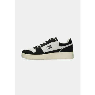 Abbildung von Tommy Jeans Retro Basket Sneaker low, Herren, Größe: 43, Black Schuhe