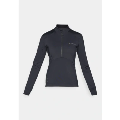 Abbildung von Vaude KURO Halfzip Cyclingtrikot, Damen, Größe: 44, Black