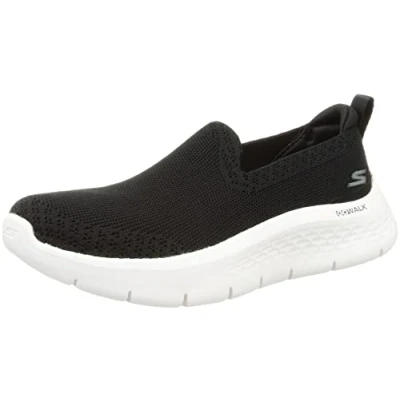 Abbildung von Skechers Damen Go Walk Flex Bright Summer Sneaker, Schwarz, 40 EU