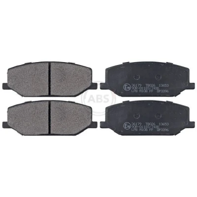 Abbildung von A.B.S. 36179 Bremsbelagsatz ohne integrierten Verschleißsensor SUZUKI: SJ 410 Off Road, Jimny Samurai Road