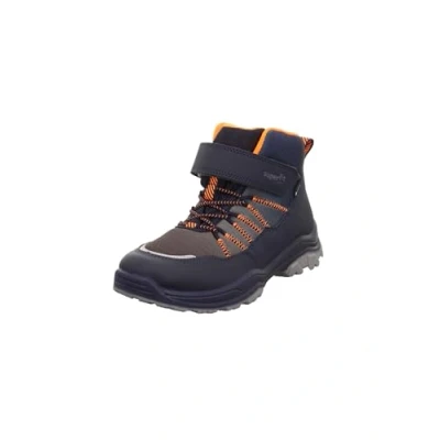Abbildung von Superfit Jungen Jupiter warm gefütterte Gore Tex Sneaker, BLAU/ORANGE 8000