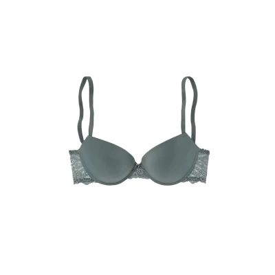 Abbildung von LASCANA Push up BH, mit Bügel und Spitzenrücken, Dessous