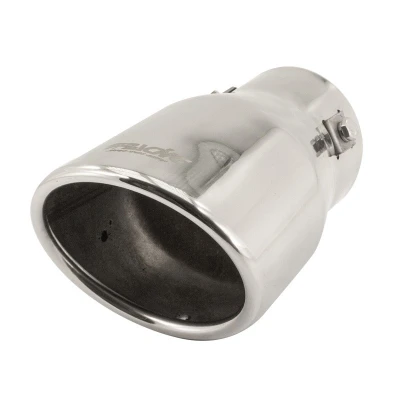 Abbildung von Simoni Racing TRX/24 Auspuffblende 95, 82mm oval, gerade Edelstahl 147mm