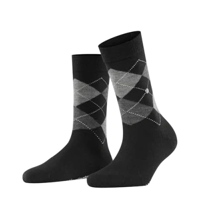 Abbildung von Burlington Marylebone Onesize Socken, Damen, Größe: 36/41, Black