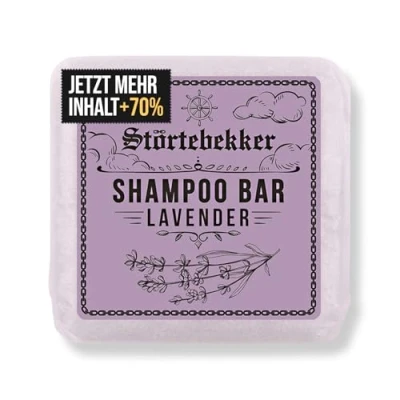 Abbildung von NEU: Störtebekker® Premium Festes Shampoo Lavendel Handgefertigtes, veganes für Herren &amp; Damen Wohlduftende Duschpflege Haut und Haar Feuchtigkeits Bar