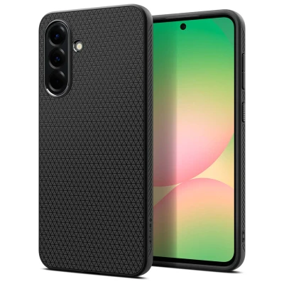 Abbildung von Spigen Liquid Air TPU Back Cover Schwarz Samsung Galaxy A56 5G