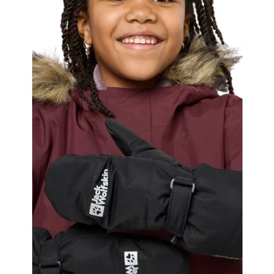 Abbildung von Jack Wolfskin 2L Winter K Fäustling für Kinder, Größe: 116, Black