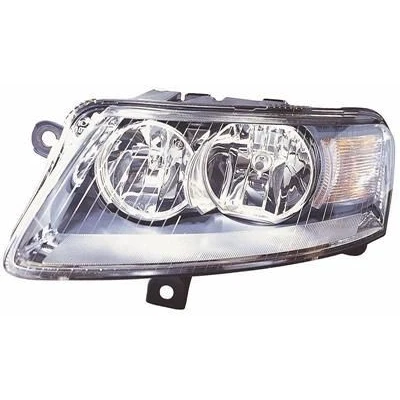Abbildung von VAN WEZEL 0318961 Scheinwerfer links H7, H1 glasklar für Rechtsverkehr ohne Stellmotor LWR PX26d AUDI: A6 C6 Avant, Saloon