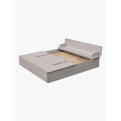 Abbildung von roba® Sandkasten, aufklappbar zu 2 Bänken, HxBxT: 21,5 x 127 123,5 cm