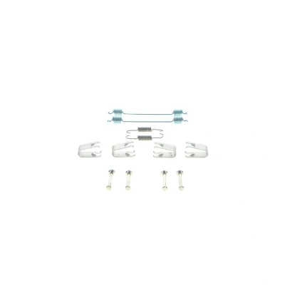Abbildung von BOSCH 1 987 475 427 Zubehörsatz, Bremsbacken mit Feder RENAULT: CLIO 2, TWINGO II Box Body / Hatchback, 2