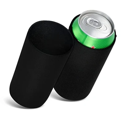 Abbildung von kwmobile 2X 500ml Can Dosenkühler für Bierdosen und andere Getränkedosen Schwarz