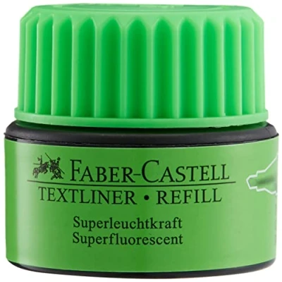 Abbildung von FABER CASTELL 154963 Textmarker Refill, grün, für Textliner 1543, 1546 und 1548