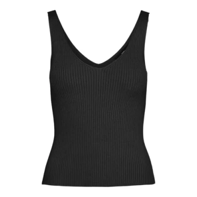 Abbildung von Vero Moda Rippstrick Top, Damen, Größe: XS, Black