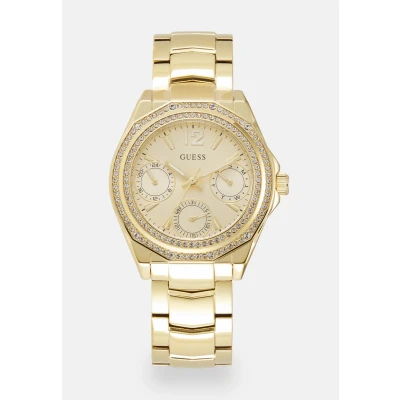 Abbildung von Guess Ritzy Uhr goldcoloured, Damen, Größe: One Size, Gold coloured