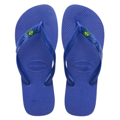 Abbildung von Havaianas Top Brasilien Flip Flops, marineblau, Größe 45/46