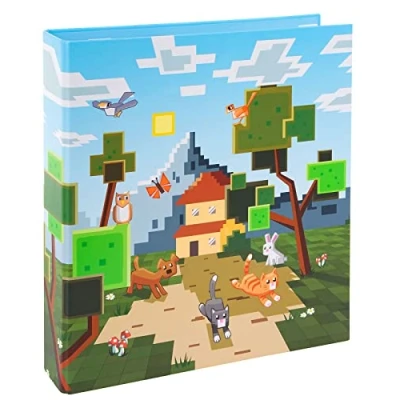 Abbildung von goldbuch 35 124 Ordner Mein Game, Aktenordner, Maße 28,5 x 32 5 cm, Einband aus Kunstdruck, Hefter mit Hebelmechanik, Motiv Heftordner für Jungen und Mädchen