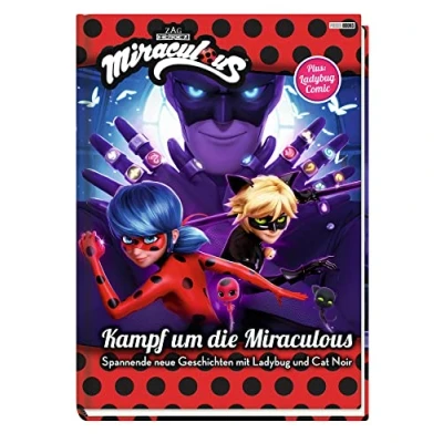 Abbildung von Miraculous: Kampf um die Miraculous Spannende neue Geschichten mit Ladybug und Cat Noir: Geschichtenbuch plus Comic