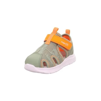 Abbildung von Superfit WAVE Trekkingsandale für Kinder, Größe: 23, Hellgrün orange Schuhe