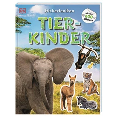 Abbildung von Sticker Lexikon. Tierkinder: Mit über 600 Stickern. Sachwissen &amp; Stickerspaß in einem. Für Kinder ab 4 Jahren