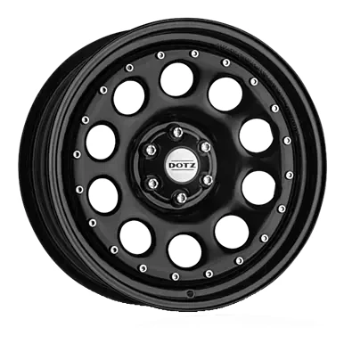 Abbildung von DOTZ 5 loch 17Zoll 120mm Leichtmetallfelge modular beadlock 17z schwarz OMOY9B35 Felge Eisen