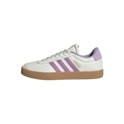 Abbildung von adidas Vl Court 3.0 Shoes Damen Schuhe, Core White Preloved Purple Powder Plum, 36 2/3 EU
