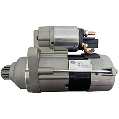 Abbildung von HELLA 8EA 011 611 521 Anlasser 12 1,8 VOLKSWAGEN: Touran I, GOLF 6, Polo V Hatchback, AUDI: A3 Sportback, SKODA: Octavia 2 Combi