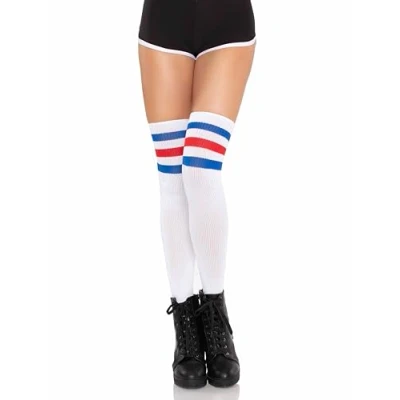 Abbildung von Leg Avenue Damen Athlete Socken, weiß, One Size