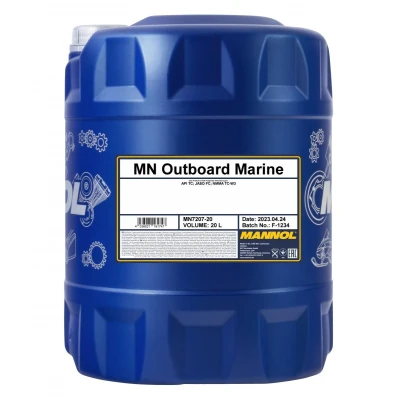 Abbildung von Mannol Outboard Marine 20l Motoröl MN7207 20