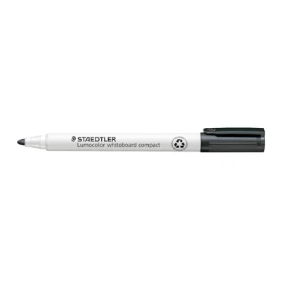 Abbildung von STAEDTLER 341 9 Lumocolor compact Whiteboard Marker 10 Stück schwarz
