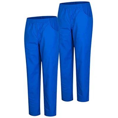 Abbildung von MISEMIYA Packung 2 Stück Unisex SANITÄRHOSE MEDIZINISCHE Uniformen SANITÄR Arbeitshose Ref. 8312 * Medium, Königsblau 21