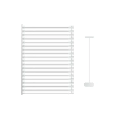 Abbildung von Heftfäden standard für Etikettierpistole Kunststofffäden Anschießpistole Tag Pins aus transparentem Kunststoff (5.000 Stück transparent, 65mm)