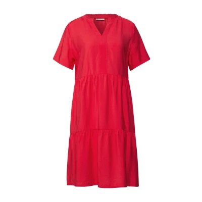 Abbildung von Street One Damen A144497 Tunika Kleid, Glory Red, 38