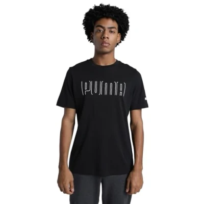 Abbildung von PUMA Unisex Sport Graphic Tee T Shirts, Black, S