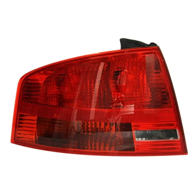 Abbildung von HELLA 2VP 965 037 051 Rückleuchte links äusserer Teil P21W 12 Rot mit Glühlampe, Lampenträger AUDI: A4 B7 Saloon