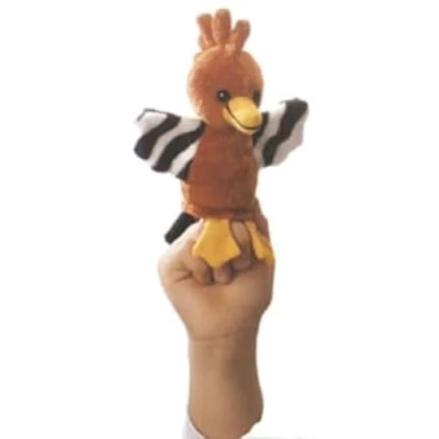 Abbildung von Fingerpuppe Wido Wiedehopf: aus der Kinderbibel Komm, freu Dich mit Mir: Mir