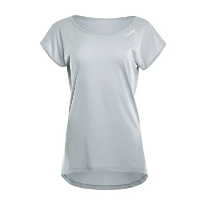 Abbildung von Winshape Kurzarmshirt Tshirt basic, Damen, Größe: XS, Cool grey
