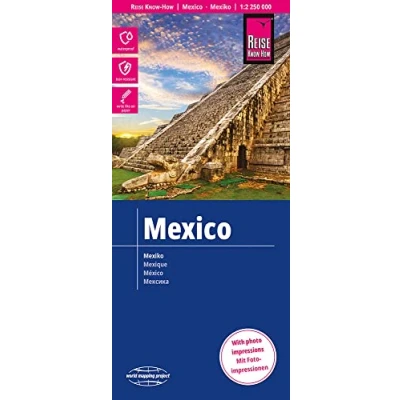 Abbildung von Reise Know How Landkarte Mexiko / Mexico (1:2.250.000): reiß und wasserfest (world mapping project)