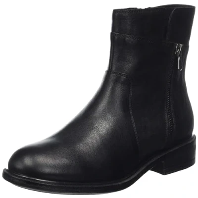 Abbildung von Geox D Catria Ankle Boot, Damen, Größe: 38.5, Black Schuhe