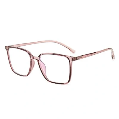 Abbildung von Dollger Blaulichtfilter Brille ComputerBrille Pc Gaming Blueblocker Glasses Anti Blaulicht Ohne Sehstärke Damen Herren (Rosa)