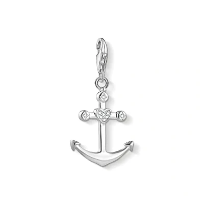Abbildung von THOMAS SABO Damen Charm Anhänger Anker Silber 925 Sterlingsilber 1731 051 14