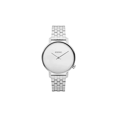 Abbildung von KOMONO Harlow Estate Silver Mirror Japanische Analoge Quarzuhr für Damen mit Edelstahlband