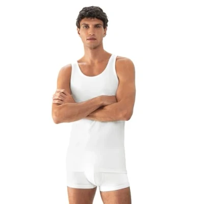 Abbildung von Mey Basics Serie Dry Cotton Herren Shirts ohne Arm Weiss 6(L)