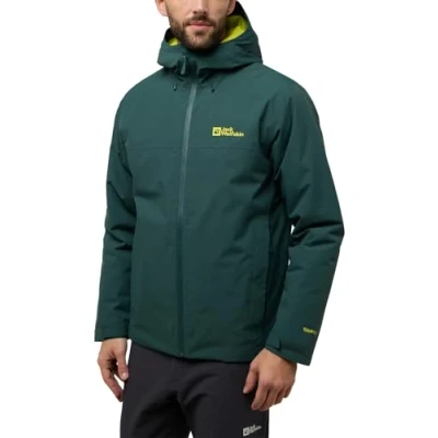 Abbildung von Jack Wolfskin Outdoorjacke, Herren, Größe: 2XL, Black olive firefly