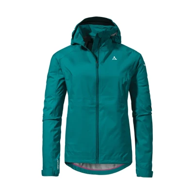 Abbildung von Schöffel Regenjacke / wasserabweisende Jacke, Damen, Größe: 36, Grun