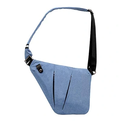 Abbildung von Ovecat Umhängetasche, Schultertasche, Brusttasche, Anti Diebstahl, für Damen und Herren (Khaki)